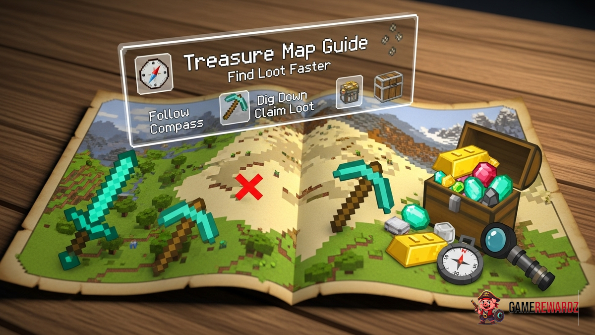 Minecraft Treasure Map Guide: Find Loot Faster